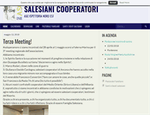 Tablet Screenshot of cooperatori.salesianinordest.it